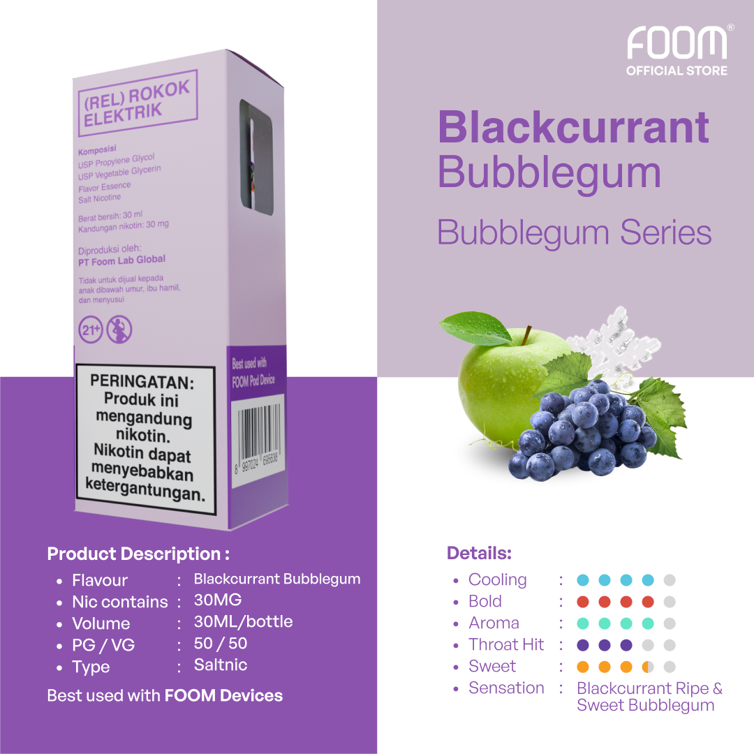 Blackcurrant Bubblegum