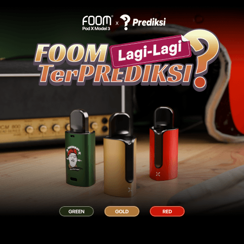 Foom X Model 3 Pod-Bundling liquid 15ml